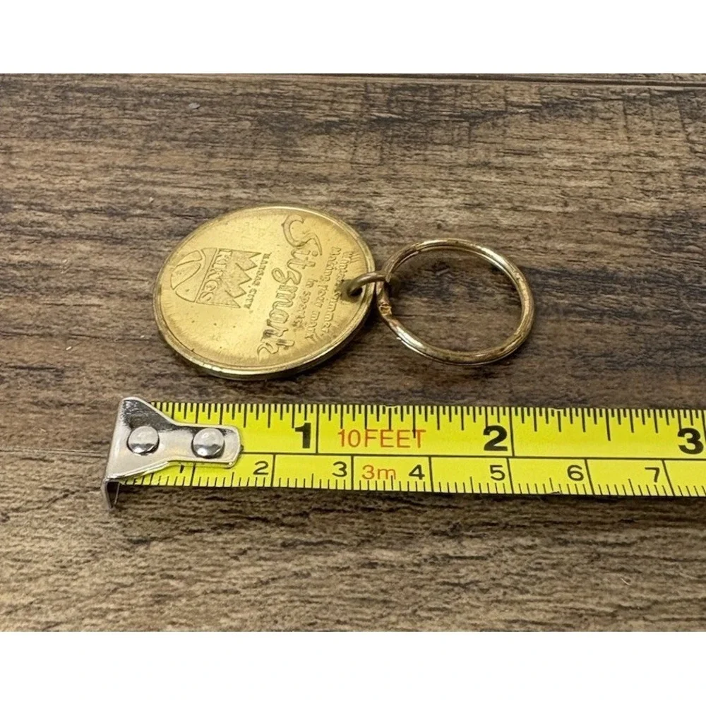 Sitzmark KC Kansas City Night The Kings Came Back to Kemper 1980 Keychain Ring